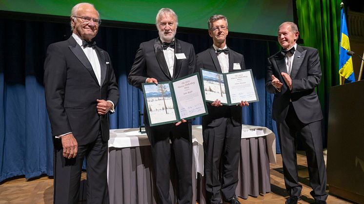 Professors Wout Boerjan and John Ralph  receive the 2024 Marcus Wallenberg Prize