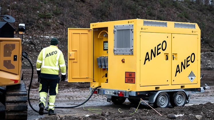 Aneo Build og Eviny Mobil Energi slår seg sammen – blir Norges største aktør innen elektrifisering av bygg- og anleggsplasser