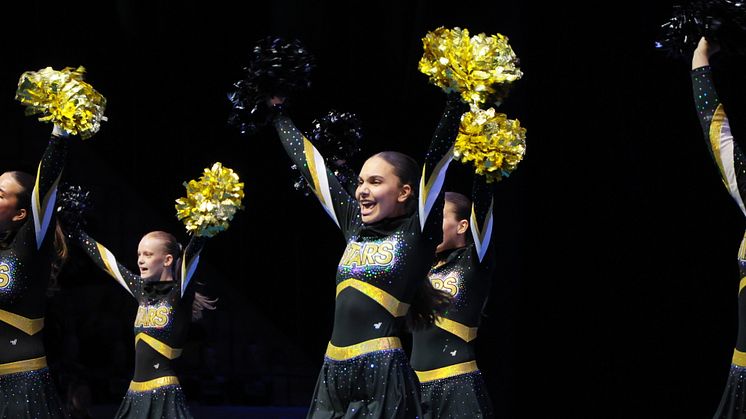 Nordiska mästerskapen i cheerleading genomförs den 1–2 februari på Helsingborg Arena.