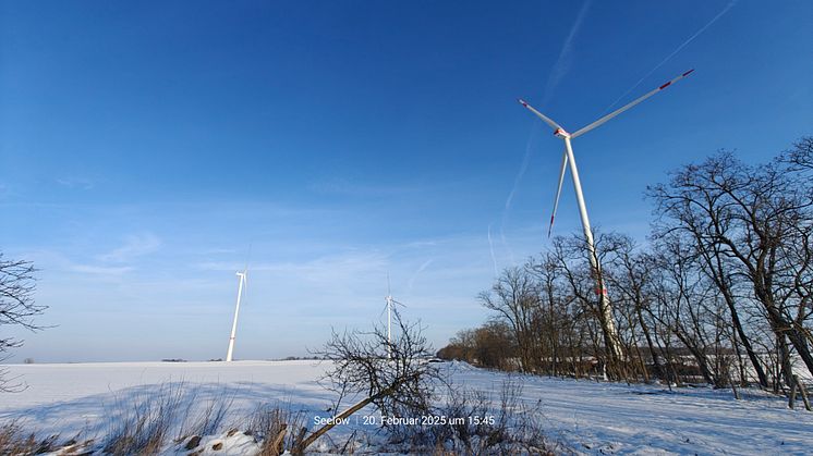 Der Windpark Friedersdorf ist seit dieser Woche vollständig am Netz.