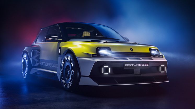 RENAULT 5 TURBO 3E, LEGENDEN VENDER TILBAKE SOM ELEKTRISK "MINI-SUPERBIL"