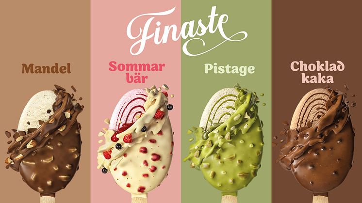 SIA Glass lanserar Finaste – fyra nyanser av gott