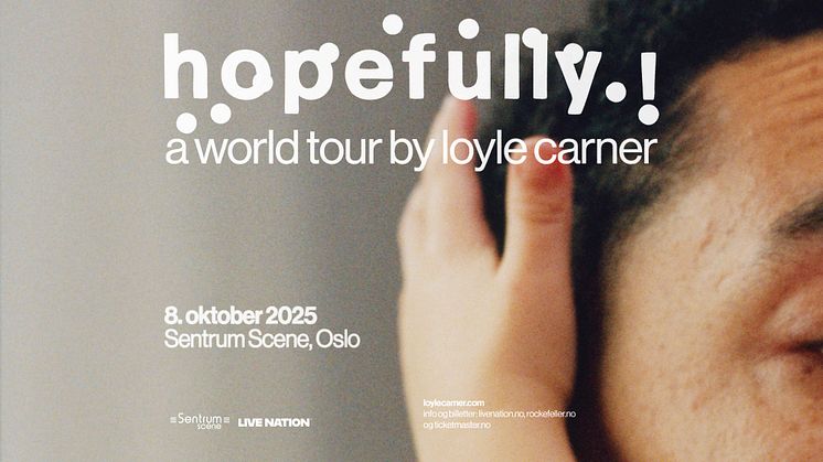 LOYLE CARNER TIL SENTRUM SCENE!
