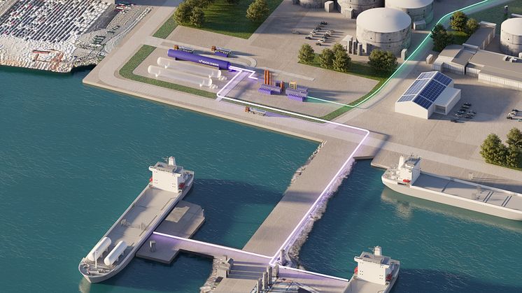 Nordion Energi investerar i anläggning för flytande biogas i Göteborgs Hamn