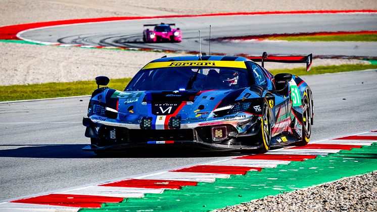 European Le Mans Series: Conrad Laursen tæt på podiet i Barcelona