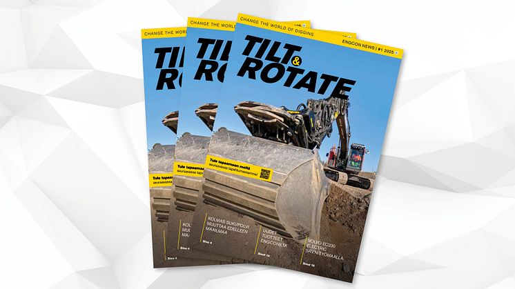 engconin Tilt & Rotate -lehden uusi numero ilmestynyt!