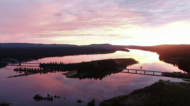 A Midsummer Celebration in Northern Sweden, the Arctic Bath Way