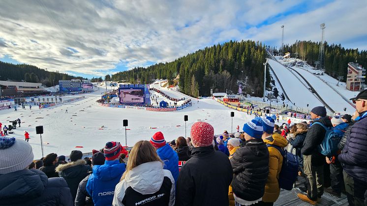 Telia og Sony testet høykapasitets 5G under Ski-VM: – Ekstreme ytelser og bakkerekord