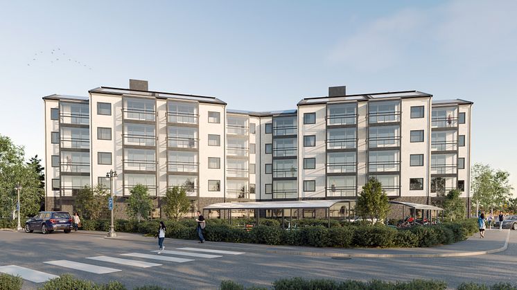 JSB bygger nytt bostadsprojekt i Härnösand 