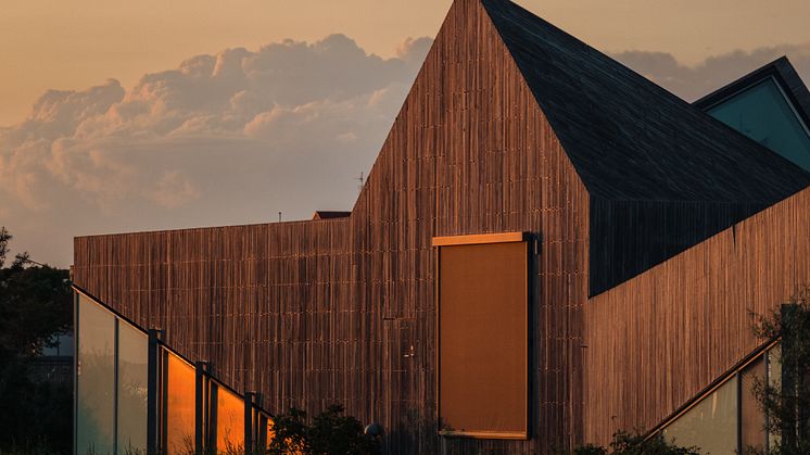 Råå förskola har tidigare fått olika priser för sin arkitektoniska utformning. Foto Pierre Ekman.