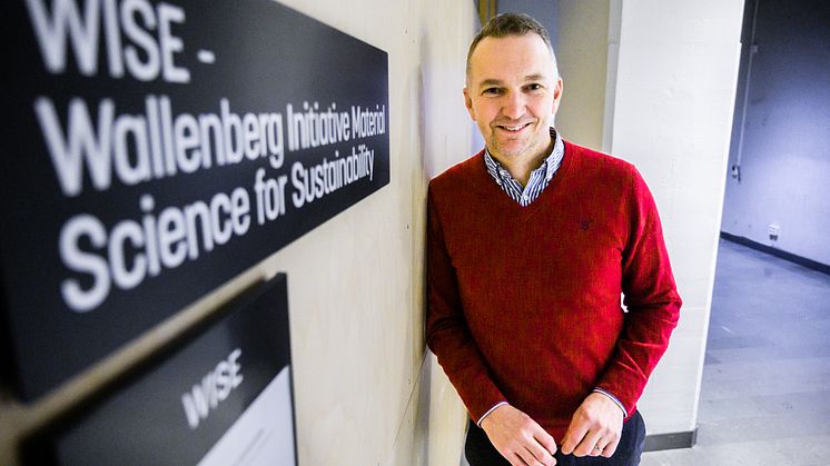 Magnus Berggren, föreståndare för WISE. Bild tagen av Thor Balkhed, Linköpings universitet