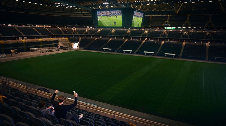 Nå kan du overnatte i Nordens største arena
