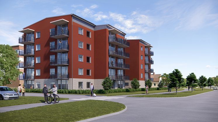 JSB Construction bygger nya trygghetsbostäder i Köping 