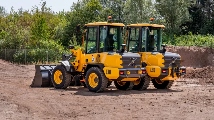 Volvo CE lanserade en bred uppsättning uppdateringar för sina befintliga kompaktlastare L30 och L35 i september 2026. 