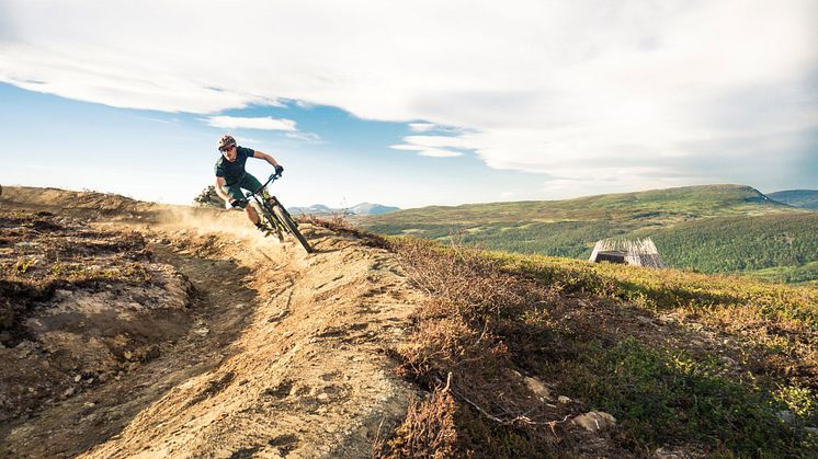 Flowtrail i Ramundberget