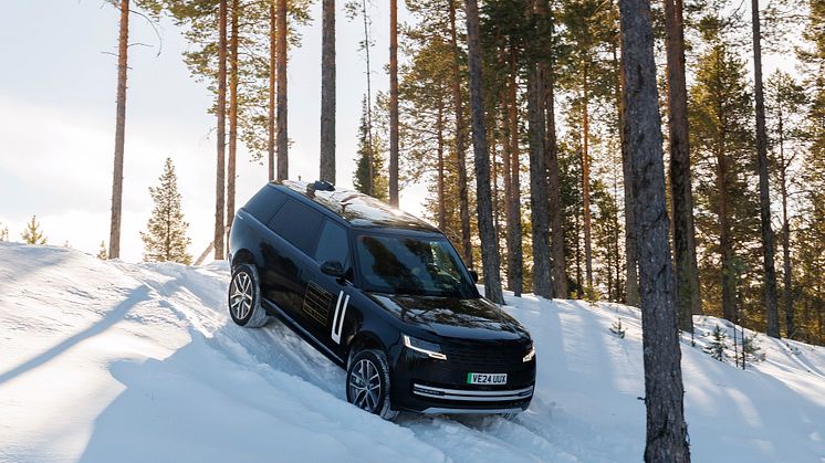 IMPONERER PÅ ISEN: RANGE ROVER ELECTRIC-PROTOTYPE UDMÆRKER SIG I DEN SENESTE VINTERTEST OG UDVIKLINGSFASE