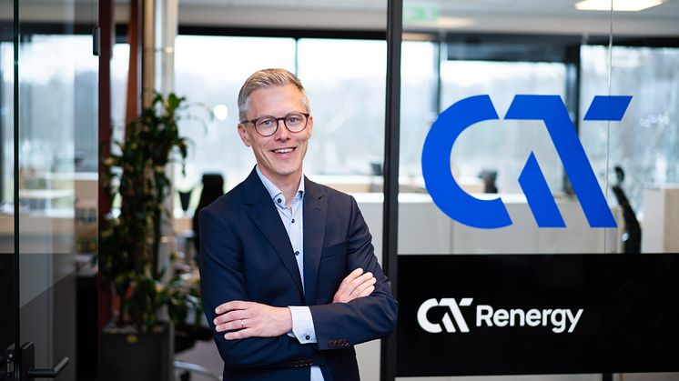 Tobias Berge är ny vd på CIT Renergy från 1 april. (Foto: Anders Segerlund)