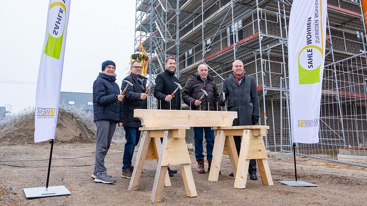Richtfest im Sonnenkamp: 46 geförderte Wohnungen für eine lebendige Nachbarschaft