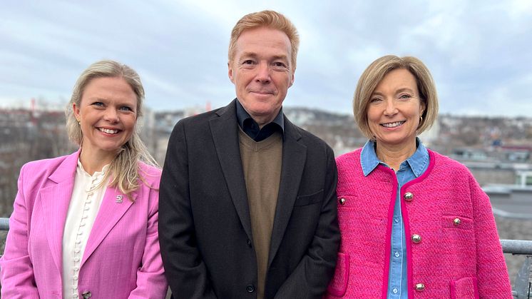 Heidi Stien, Ole Georg Haaheim og Ingunn Milford ser fram til å jobbe sammen med akustikk i Multiconsult | Foto: Multiconsult