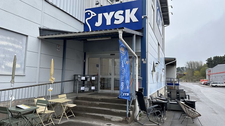 JYSK stänger butiken i Söderköping