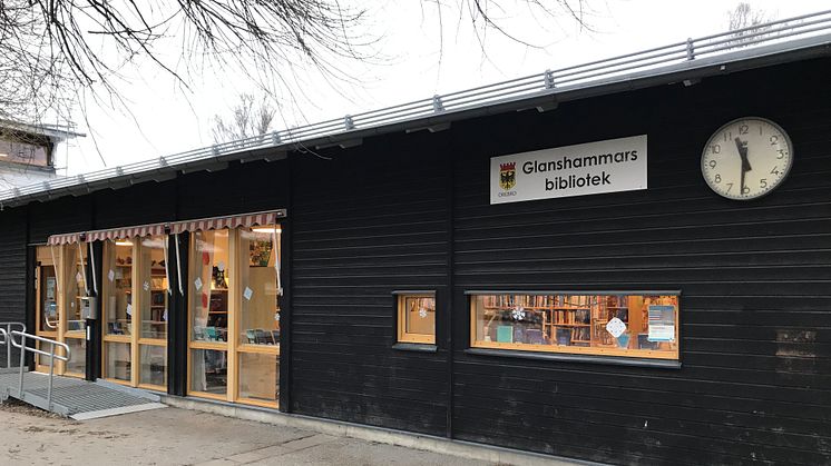 Glanshammars bibliotek utökar servicen genom att erbjuda meröppet