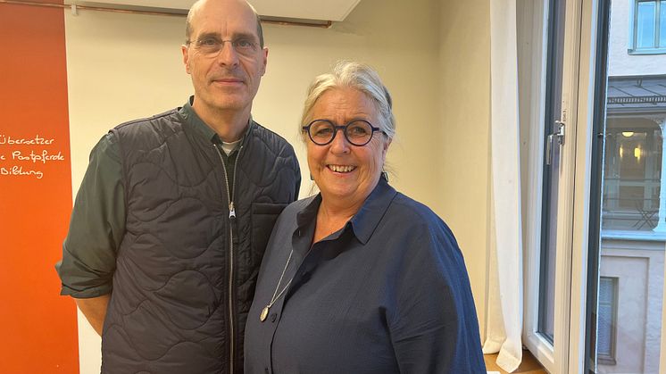 Ulf Hammare och Susanne Björk