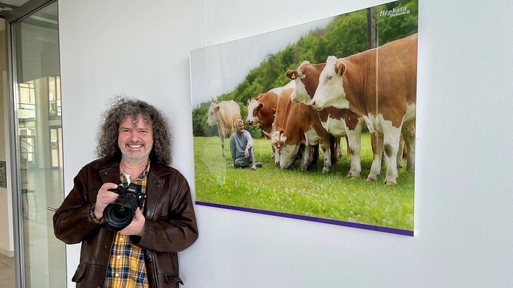 Stefan Betzler hat die Motive der Ausstellung im Gesundheitszentrum fotografiert.