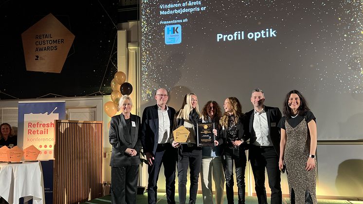 Medarbejdere hos Profil Optik er kåret til Danmarks bedste