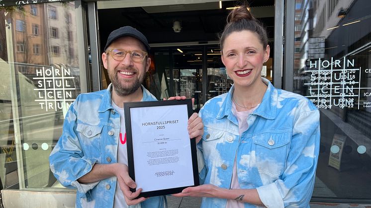 Hornstull Centrum delar ut 10 000 kronor till filmfestivalen Cinema Queer. 