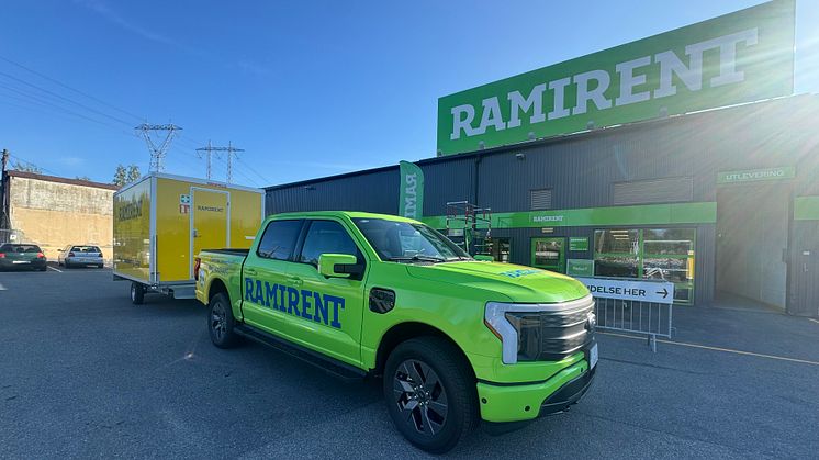 Ramirent Alnabru sikrer elektrisk levering til byggeplasser i Stor-Oslo!