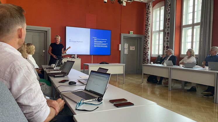 Anna Flink, säkerhetschef på Kalmar kommun, har tillsammans med flertalet kommuner och myndigheter samlats för att diskutera välfärdsbrott och kommunikation.