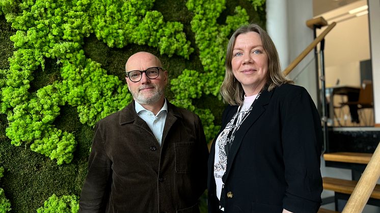 Bilde: Kjetil Weiby fra Ambita og Siri Hansen fra BOB BBL