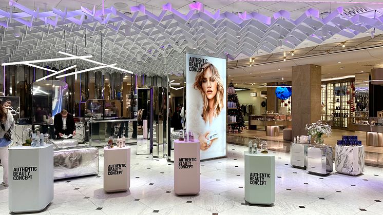 Authentic Beauty Concept öppnar pop-up på NK Stage i Stockholm 