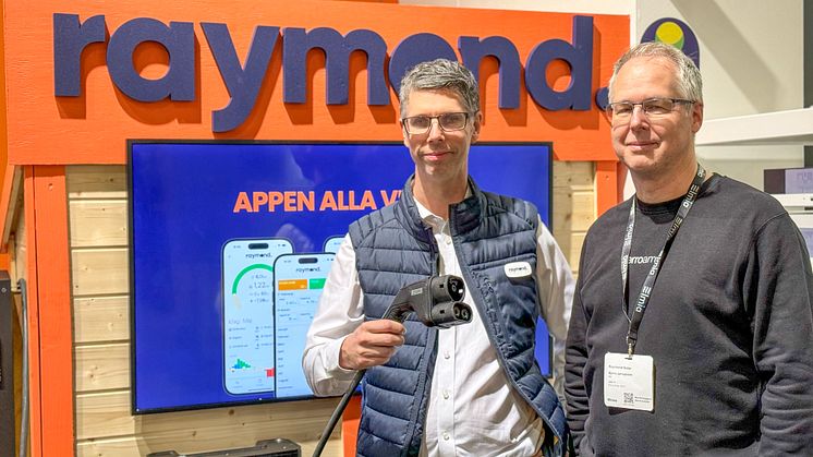Mattias Hansson CTO & grundare på Raymond Solar och Björn Jernström grundare av Ferroamp