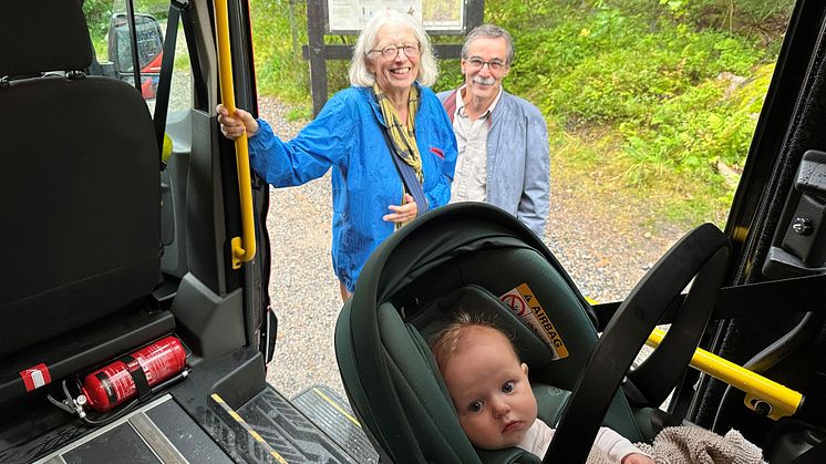 Framme ved stien mot Steinbruvannet. Foto: Ruter/Knut.Martin Løken.