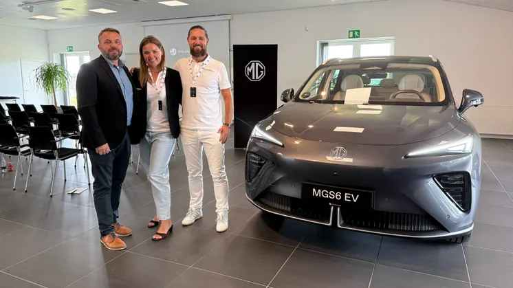 Nyt samarbejde fejres hos MG