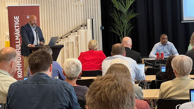 Såväl Vision 2050 som budget 2025 diskuterades livligt vid måndagens fullmäktigemöte.   Foto: Piteå kommun