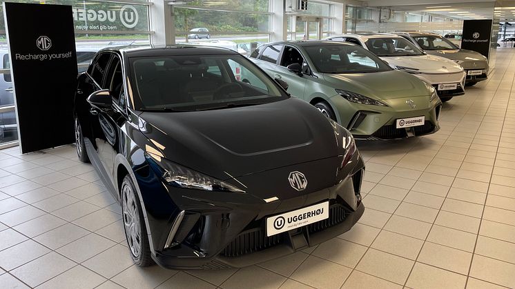 MG er flyttet ind hos Uggerhøj i Aalborg – klar til at levere de nyeste modeller og førsteklasses service til nordjyske bilkøbere