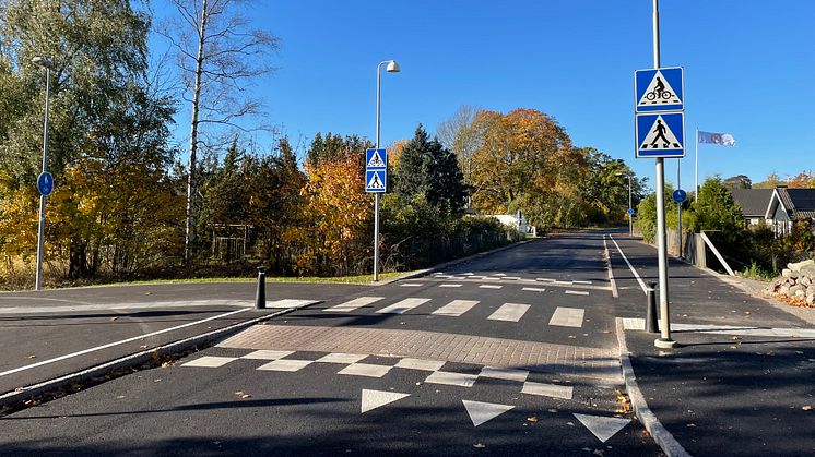 Projektet Krooks väg - Ebbetorpsvägen i Smedby.