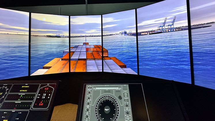 New simulation study paves the way for enhanced safety for container traffic to CMP’s new container terminal in Ydre Nordhavn