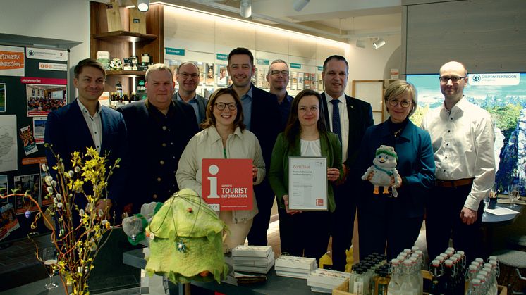 Feierliche Wiedereröffnung der Tourist-Information Greifensteinregion am 11. März 2025 (Foto: Greifensteinregion)