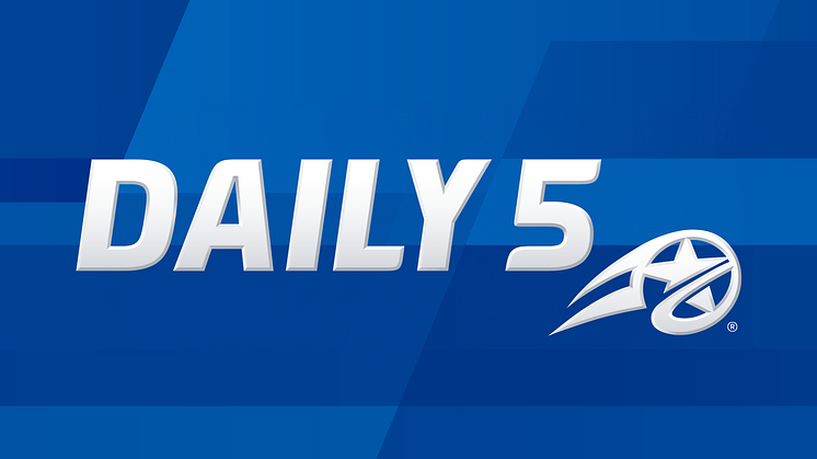 Premiär för Daily 5® – nytt dagligt fotbollstips hos ATG®