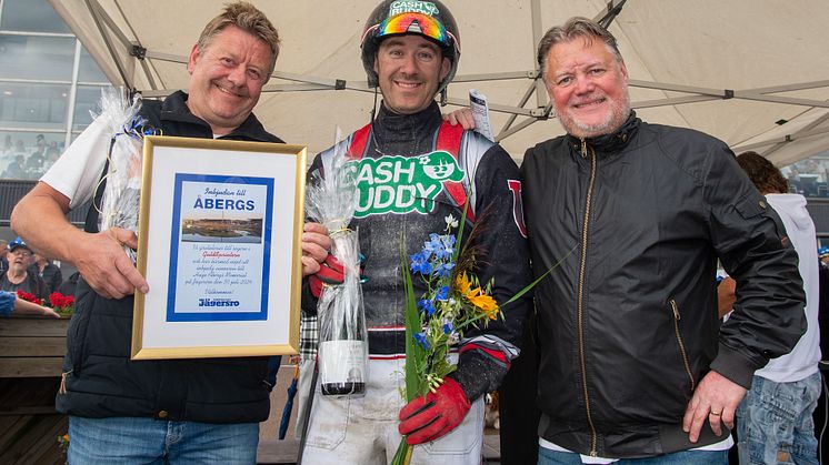 Get a Wish och Johan Untersteiner fick en plats i Åbergs av Jägersros sportchef Mats Ahlkvist. Foto: Mikael Rosenquist