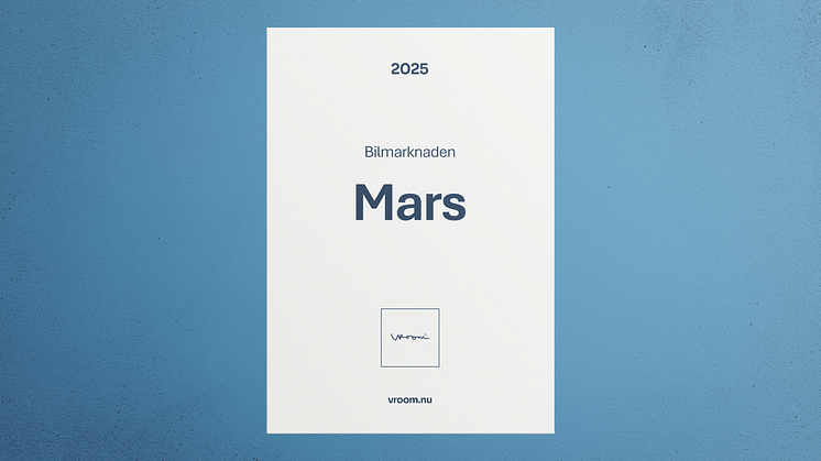 Bilmarknaden mars 2025