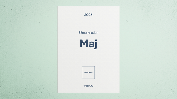 Bilmarknaden maj 2025