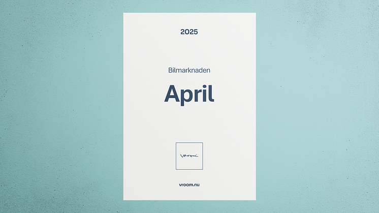Bilmarknaden april 2025
