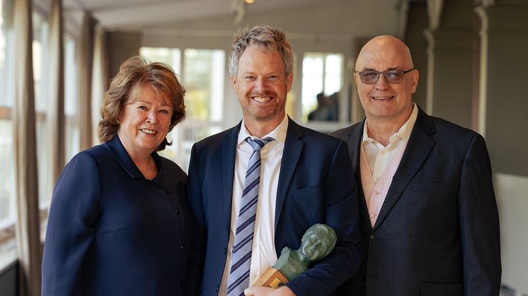 Charlotte Wall, Joachim Bäckström och Gunnar Lundberg