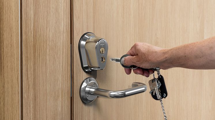 SHARELOCK med eCLIQ er en fleksibel og driftssikker løsning som også er enkel å installere. 