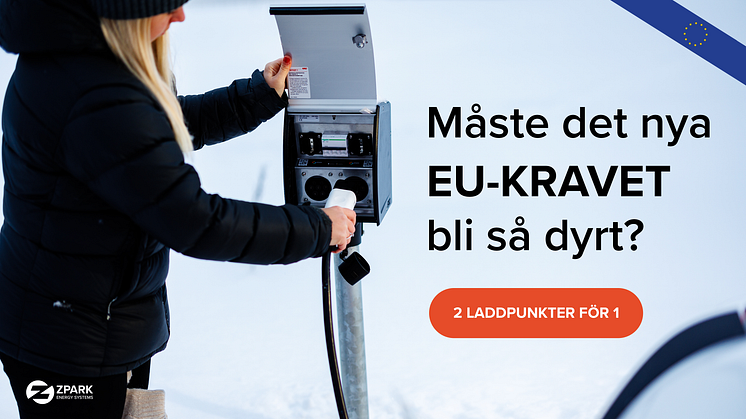 Köp 2 laddpunkter betala för 1. Foto: Mats Engfors (fotographic)