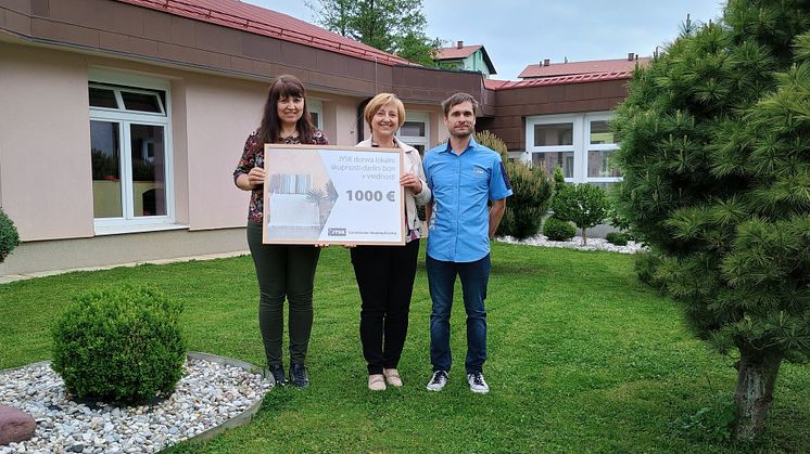 Prva trgovina JYSK v Rogaški Slatini in donacija za boljše bivanje otrok